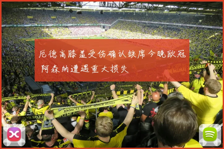 厄德高膝盖受伤确认缺席今晚欧冠 阿森纳遭遇重大损失